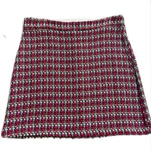 Giorgia Giannini Tweed Style Preppy Mini Skirt